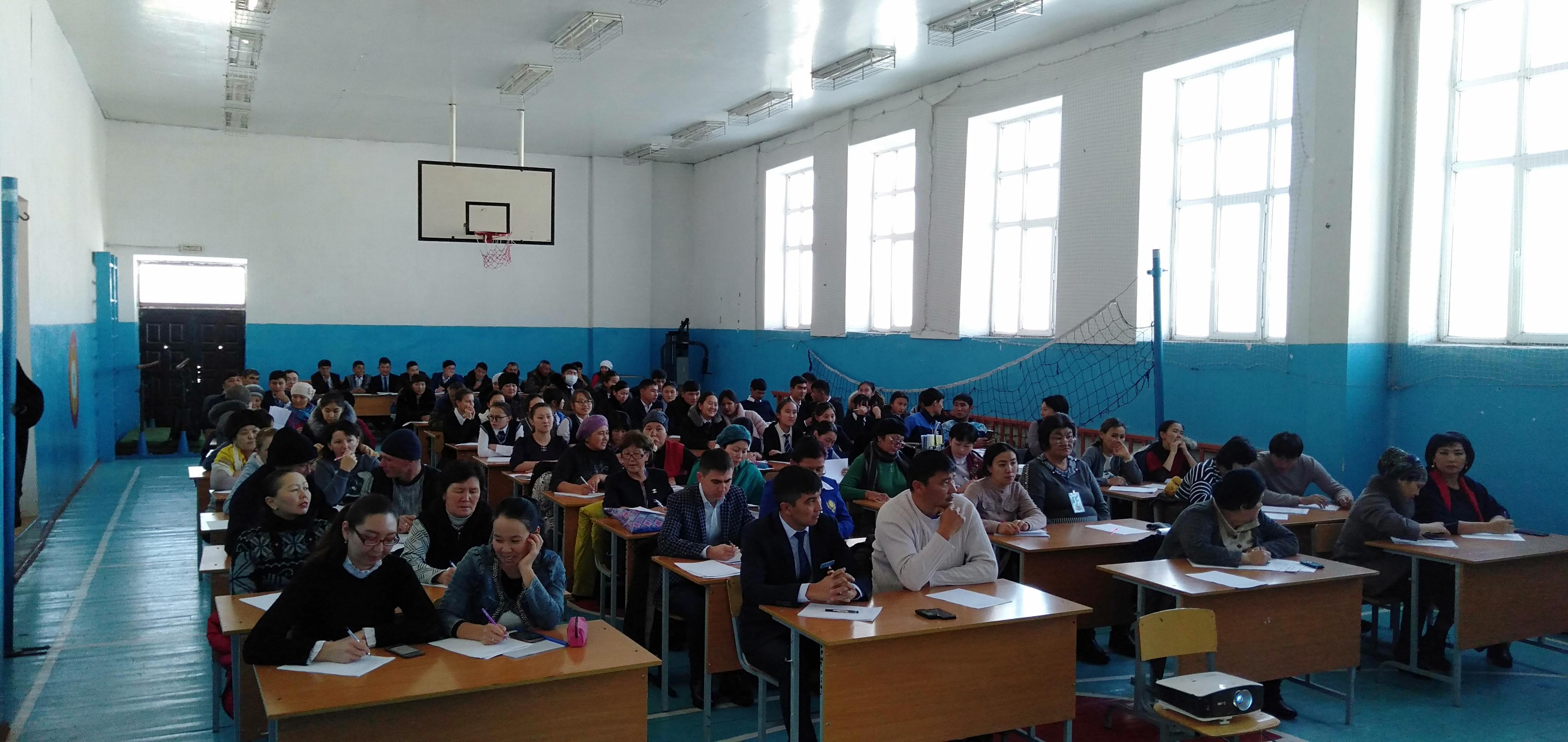 Жалпыхалықтық диктант жазу