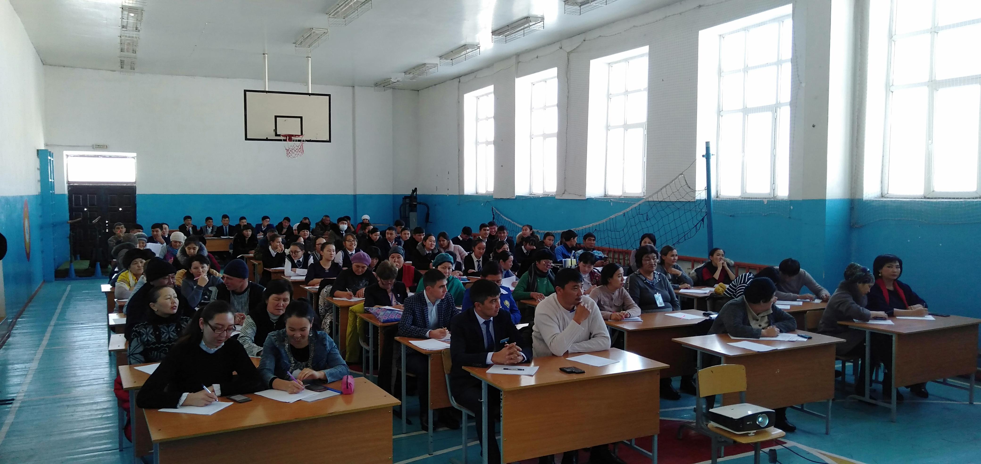 Жалпыхалықтық диктант жазу