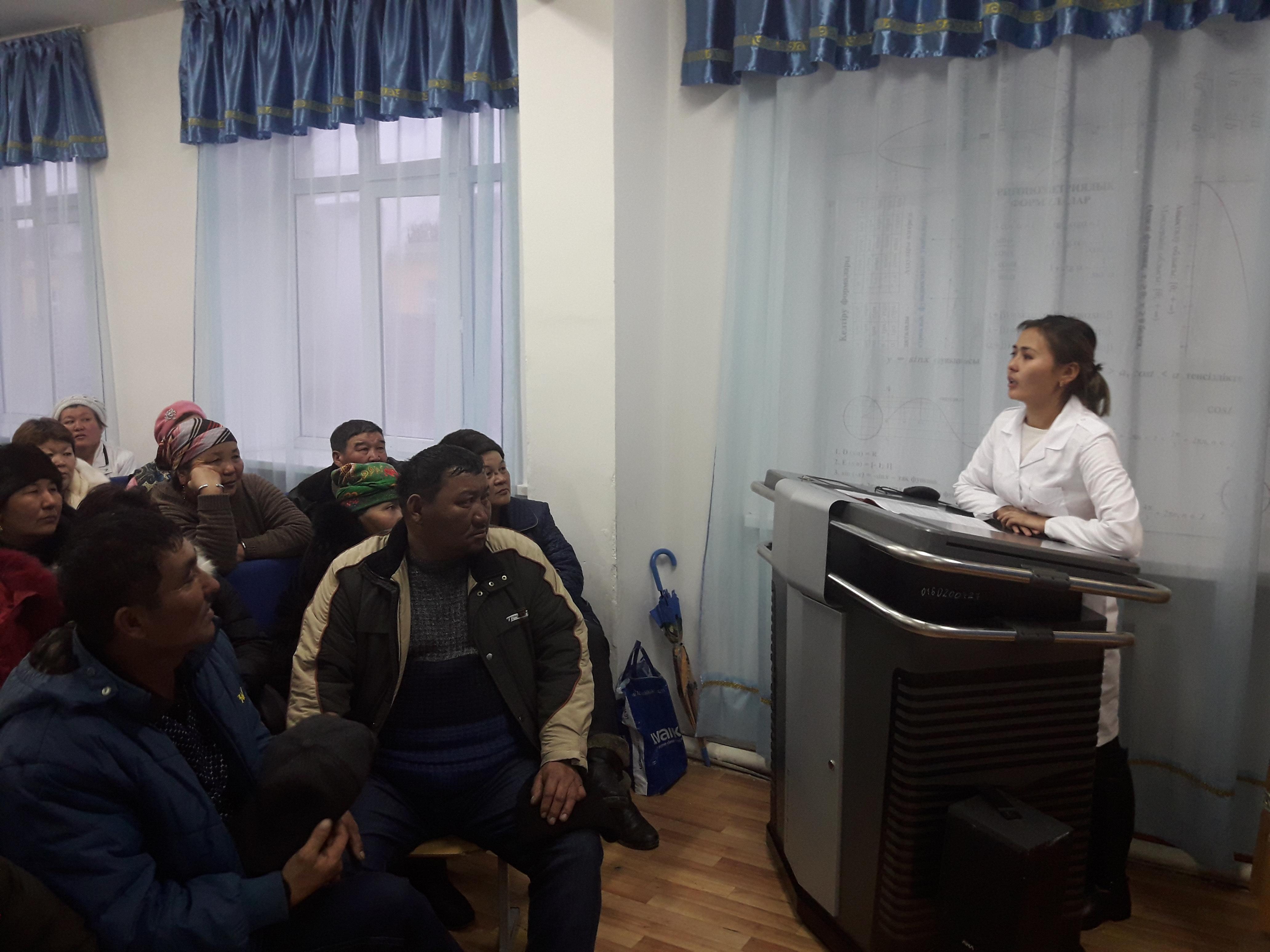 «1 Желтоқсан – СПИД- ке қарсы халықаралық күрес күніне» арналған апталық 