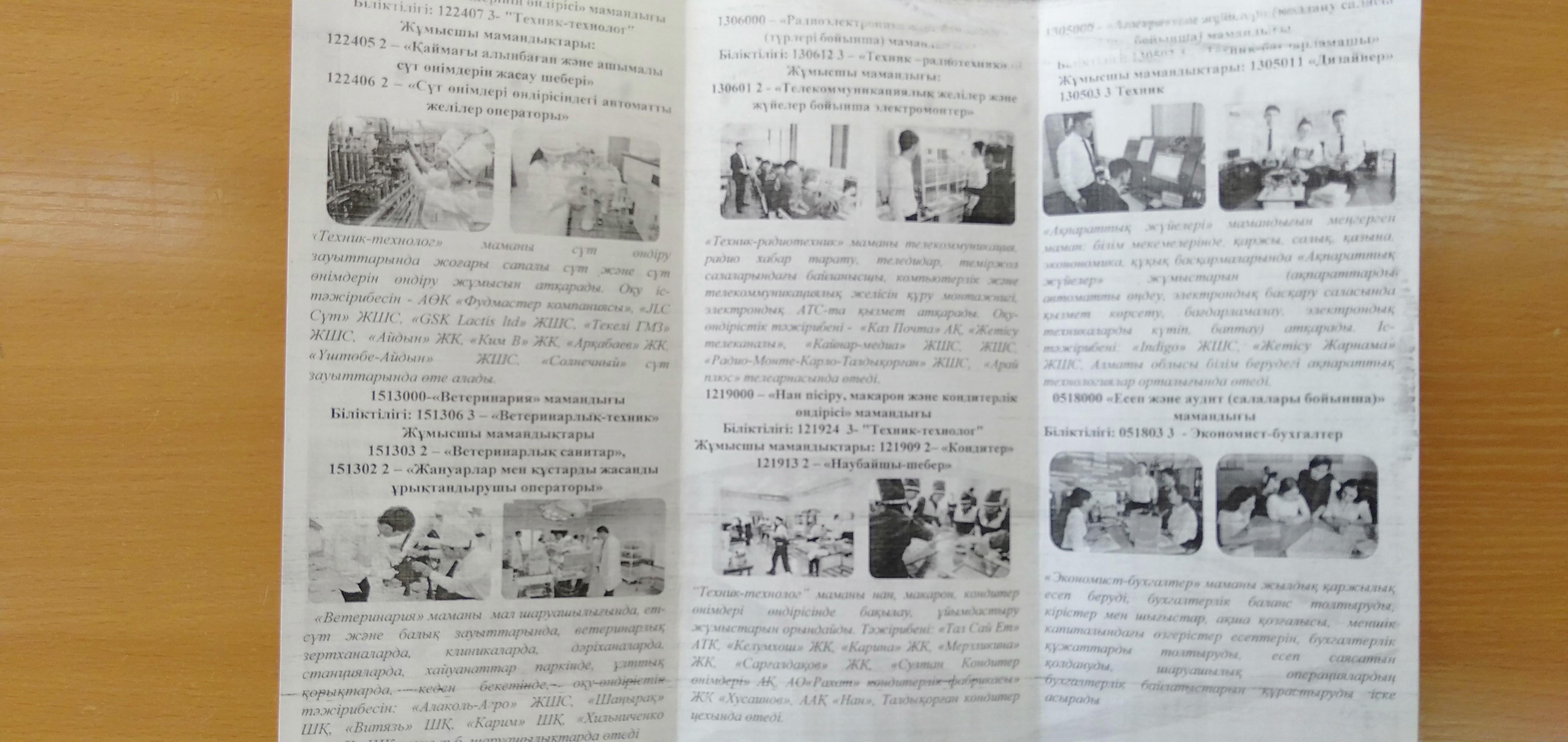 Кәсіптік бағдар 